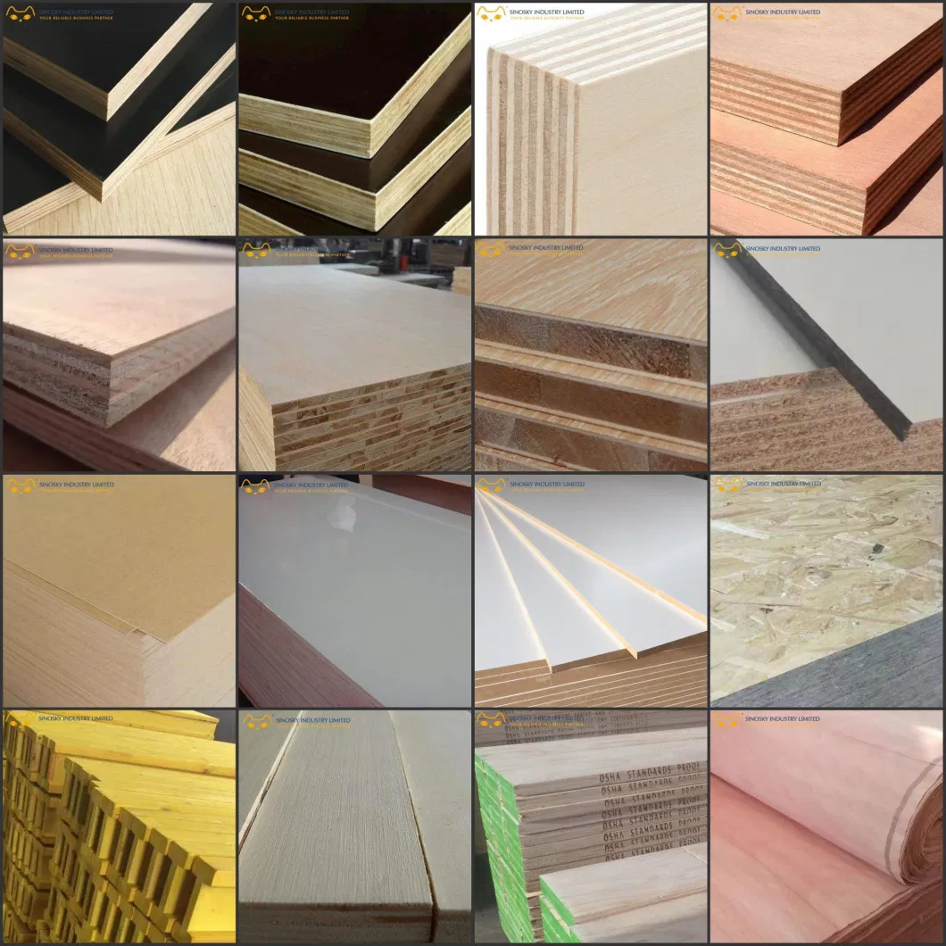 18mm Thick Raw MDF Board/Waterproof MDF Sheet/Laminated MDF in China