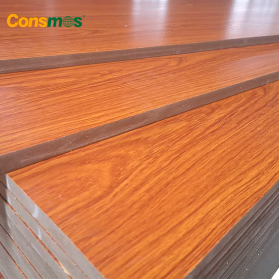 MDF liscio con rivestimento in melamina grezza Mr Glue ad alta densità media per pannelli laminati per mobili e decorazioni domestiche per armadi da cucina