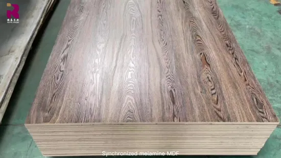 MDF laminato grezzo con pannello MDF melaminico spesso 18 mm di prezzo più basso